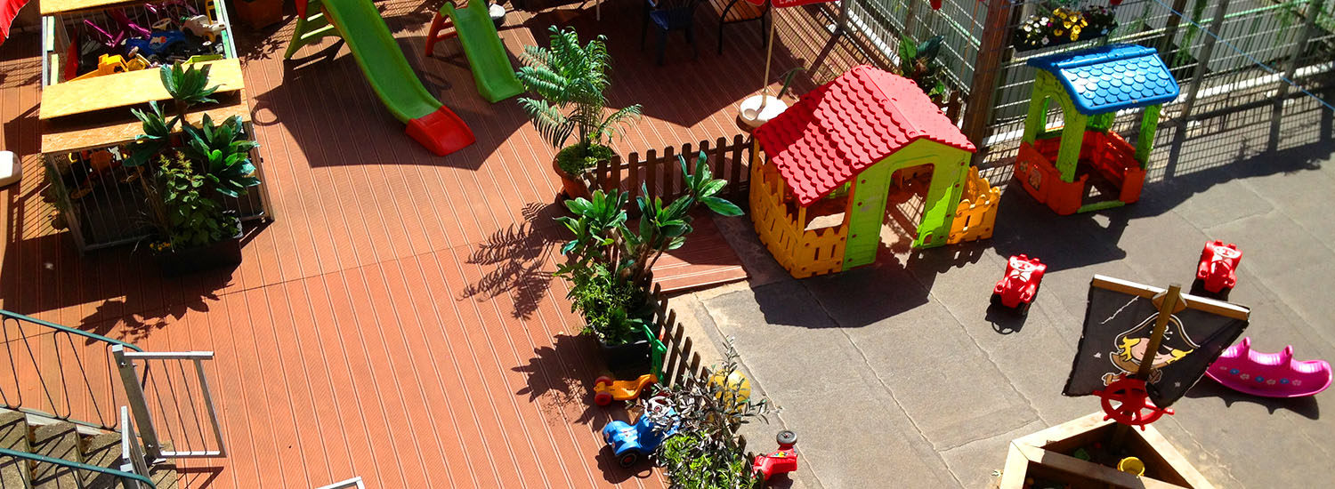 Kindertragespflege Dachterasse